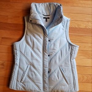 Light blue puffer vest